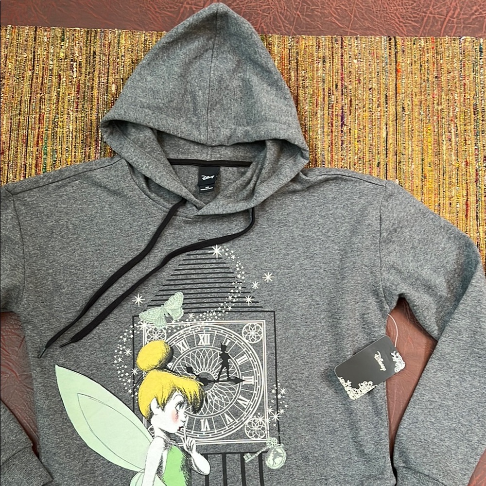 Disney Gray Tinker Bell Sweater